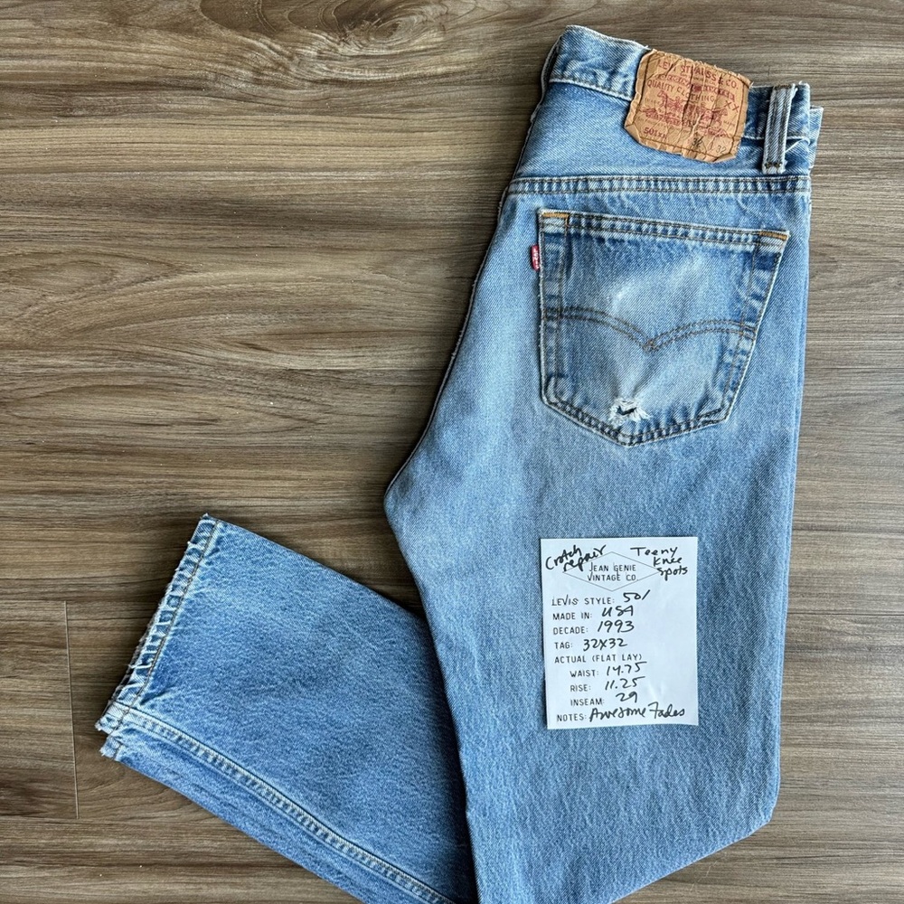 1993 Vintage 501 Levi’s